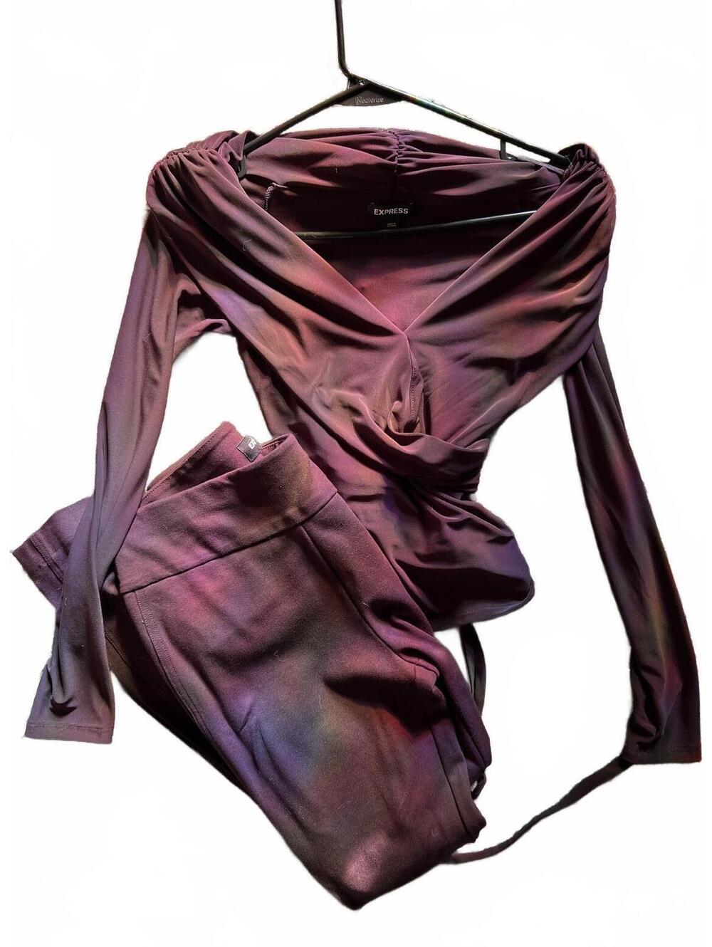 EXPRESS Stretchy Purple Set